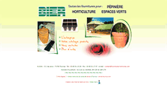 Desktop Screenshot of fournitures-horticoles.com
